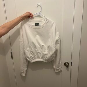 Daily Drills bubble hem sweatshirt